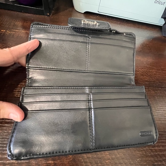 Leather Coach Wallet - Picture 3 of 12
